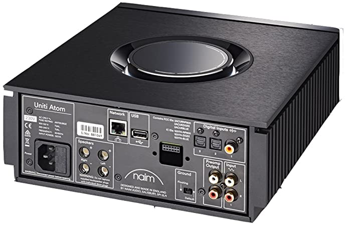 Naim Uniti Atom Integrated Amplifier with Streamer/DAC/HDMI ARC (available to demo)