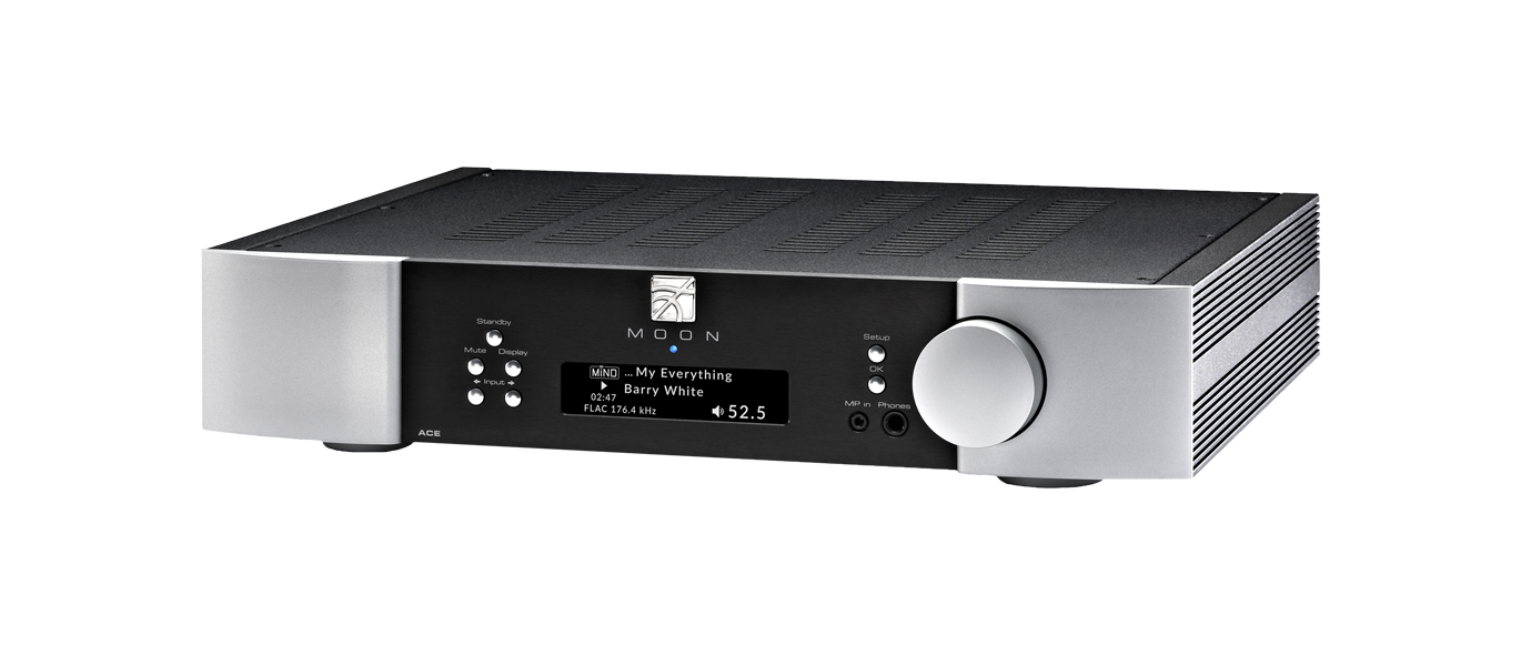 Moon by Simaudio ACE Integrated Amplifier with Streamer (available to demo)