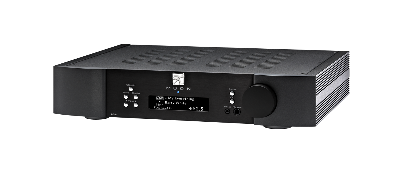 Moon by Simaudio ACE Integrated Amplifier with Streamer (available to demo)