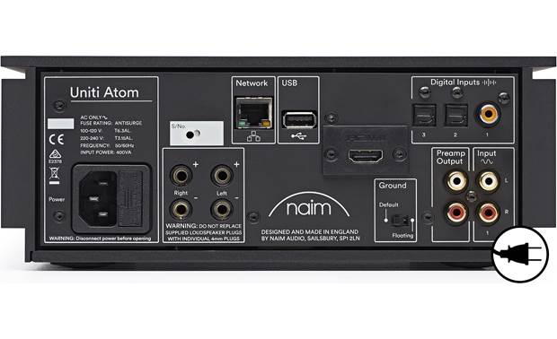 Naim Uniti Atom Integrated Amplifier with Streamer/DAC/HDMI ARC (available to demo)