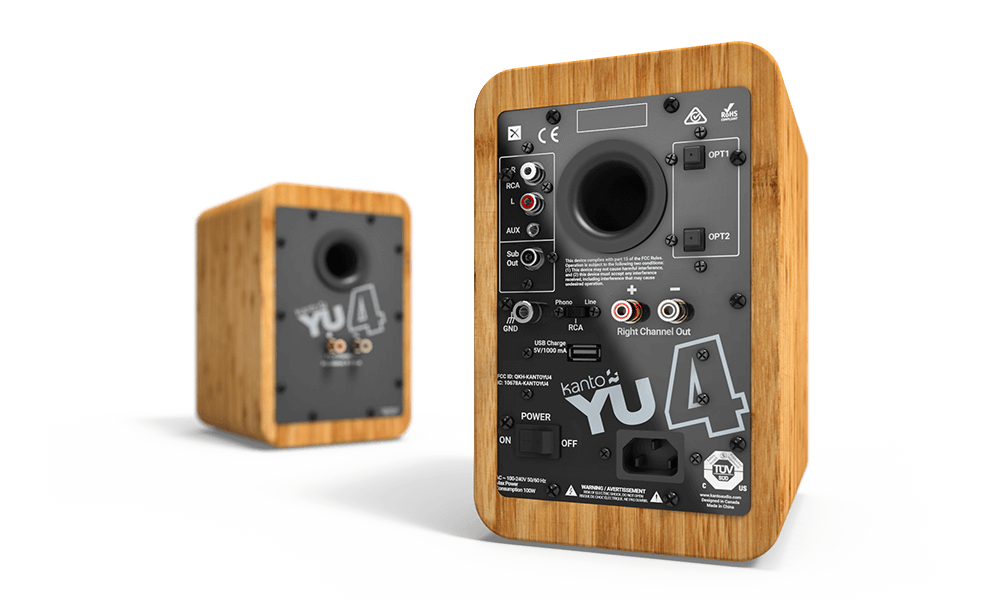 Kanto Yu4 Powered Loudspeakers (STOCK SALE) (available to demo)