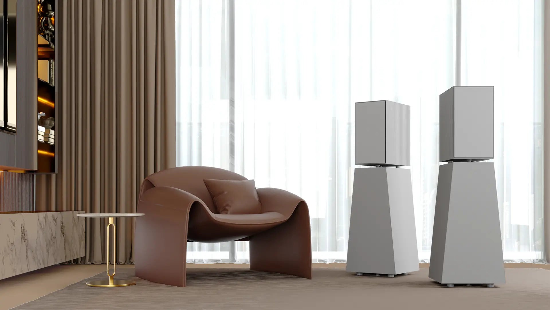 Goldmund Asteria Wireless Powered Loudspeakers