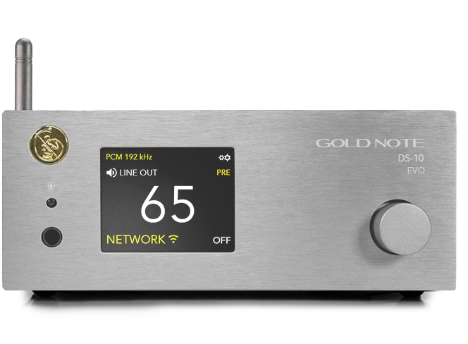 Gold Note DS-10 EVO Streamer and DAC/Preamplifier (2023 MODEL) (availa ...