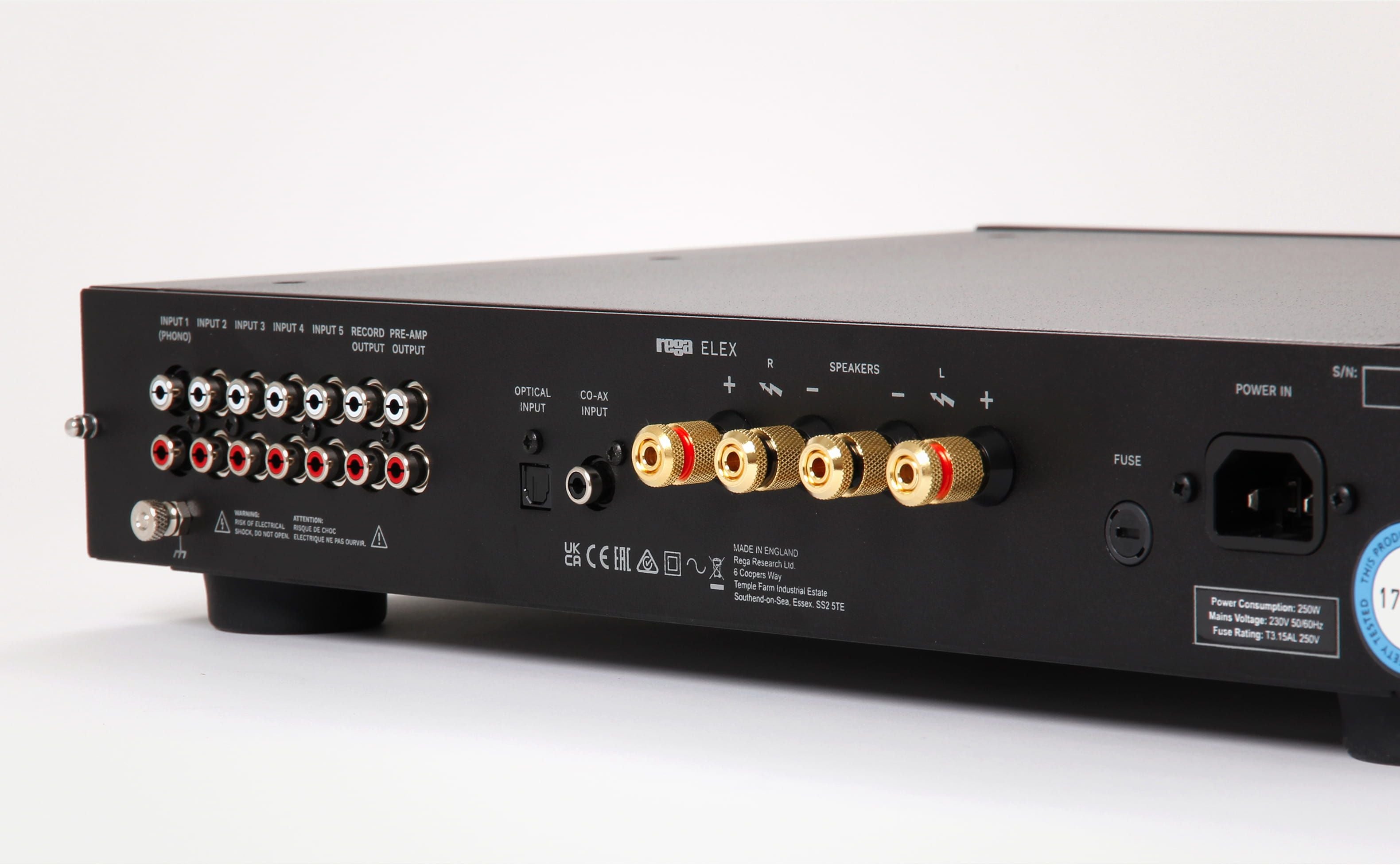 Rega Elex Mk4 Integrated Amplifier w/Phono Pre (available to demo )
