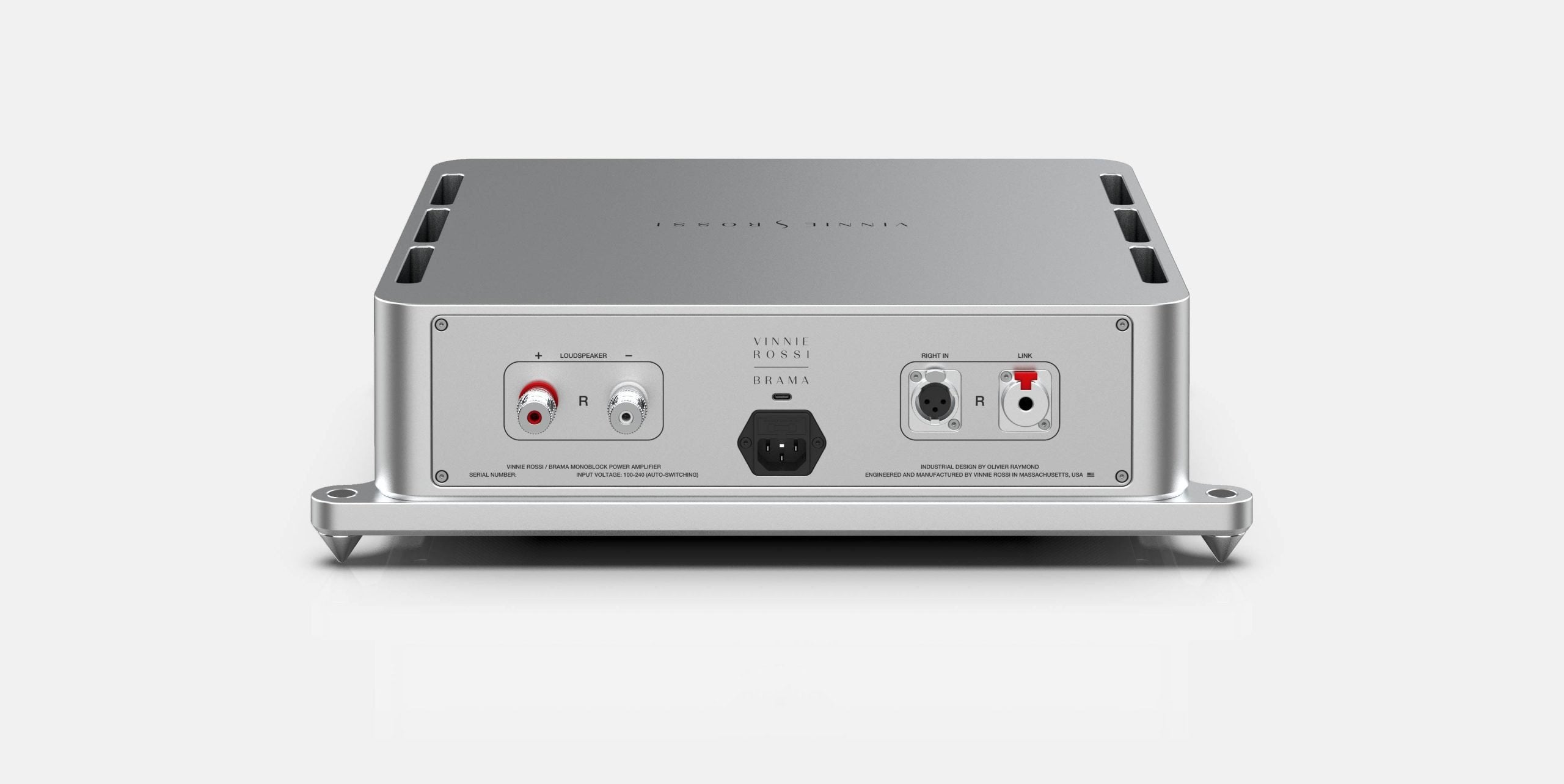 Vinnie Rossi BRAMA (2nd Generation) Monoblock Power Amplifiers