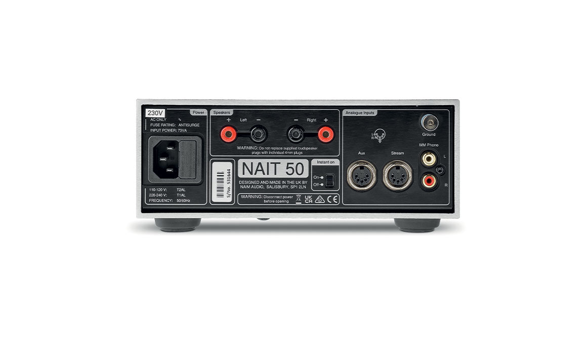 Naim Nait 50th Anniversary Limited Edition Integrated Amp (available to demo)