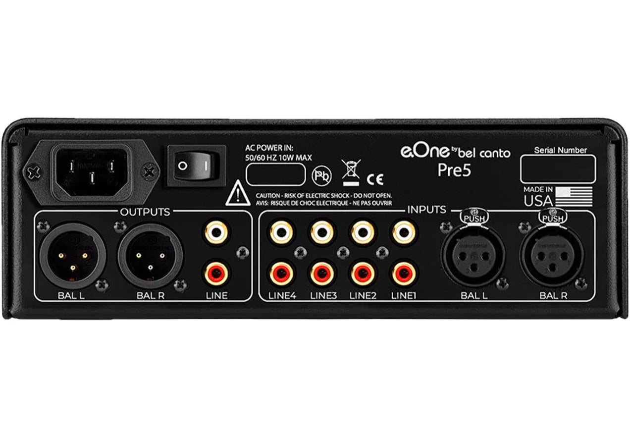 Bel Canto e.One PRe5 Balanced Analog Control Preamplifier (available to demo)