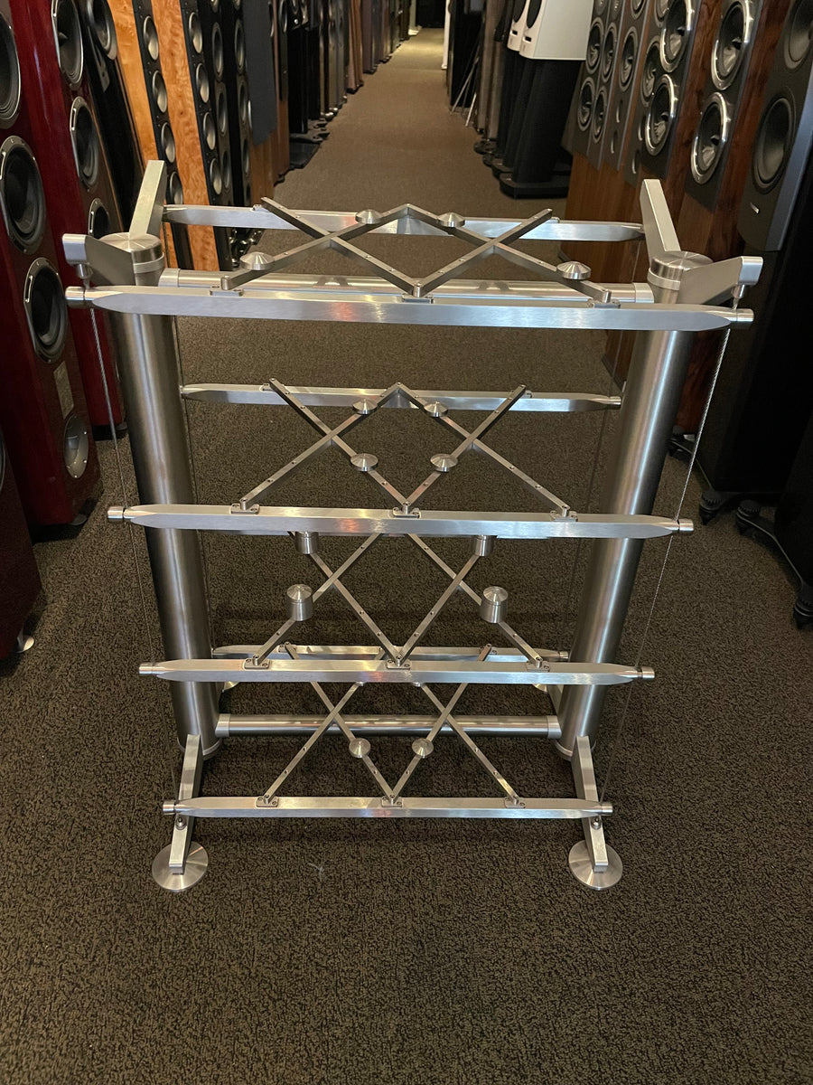 Stillpoints ESS Rack: Four Shelves plus One Acrylic Shelf (FLOOR SAMPL ...