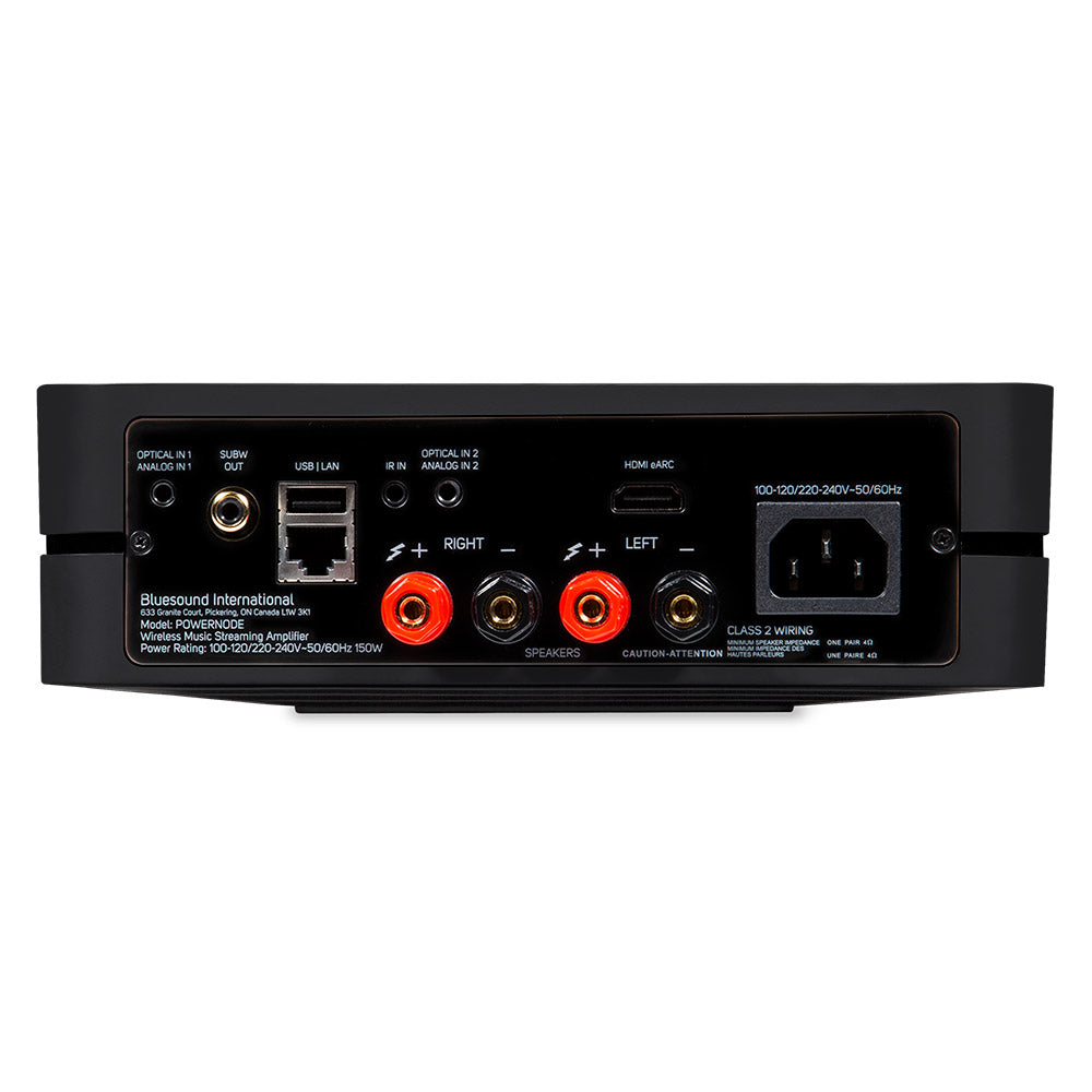 Bluesound POWERNODE Steaming Amp with HDMI (New Model 2021)