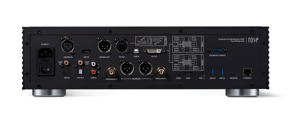 HiFi ROSE RS150 Audio and Video Streamer/DAC (available to demo)