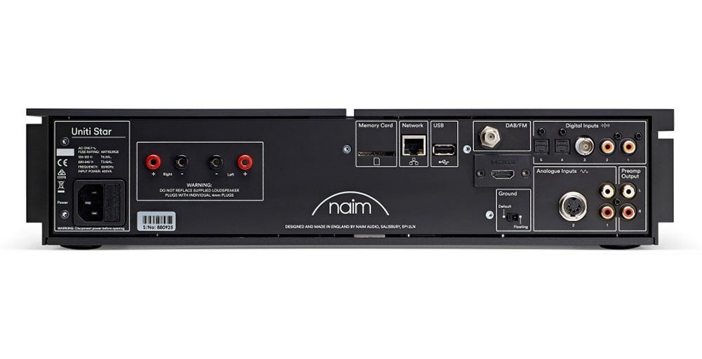 Naim Uniti Star Integrated Amplifier with Server / Streamer  /DAC / HDMI ARC