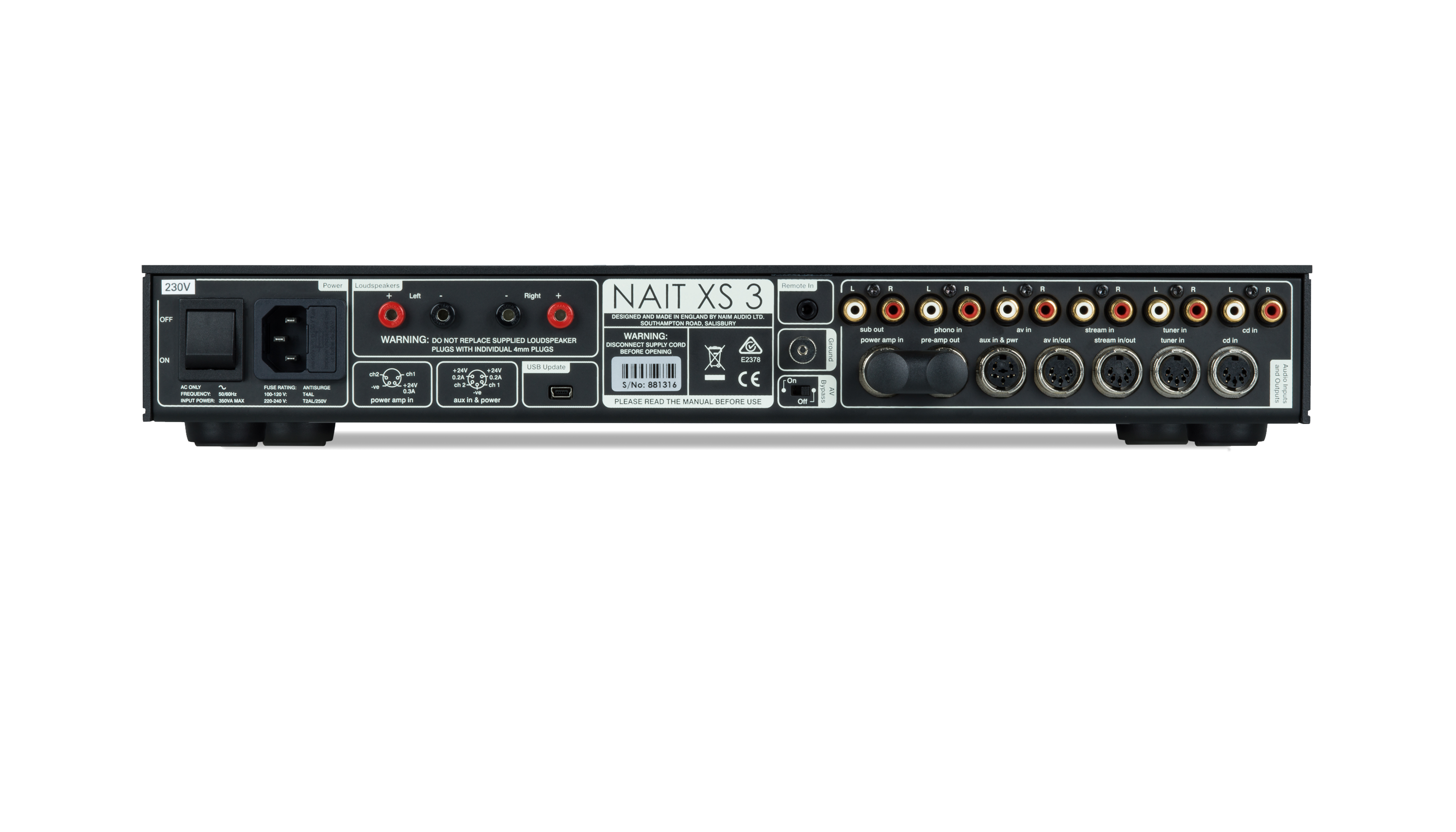 Naim Nait XS 3 Integrated Amplifier